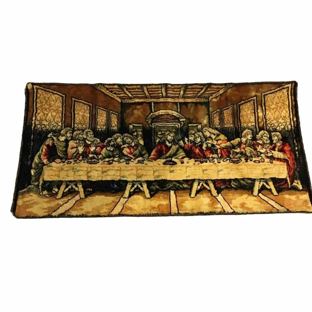 The Last Supper Tapestry  Vintage 18